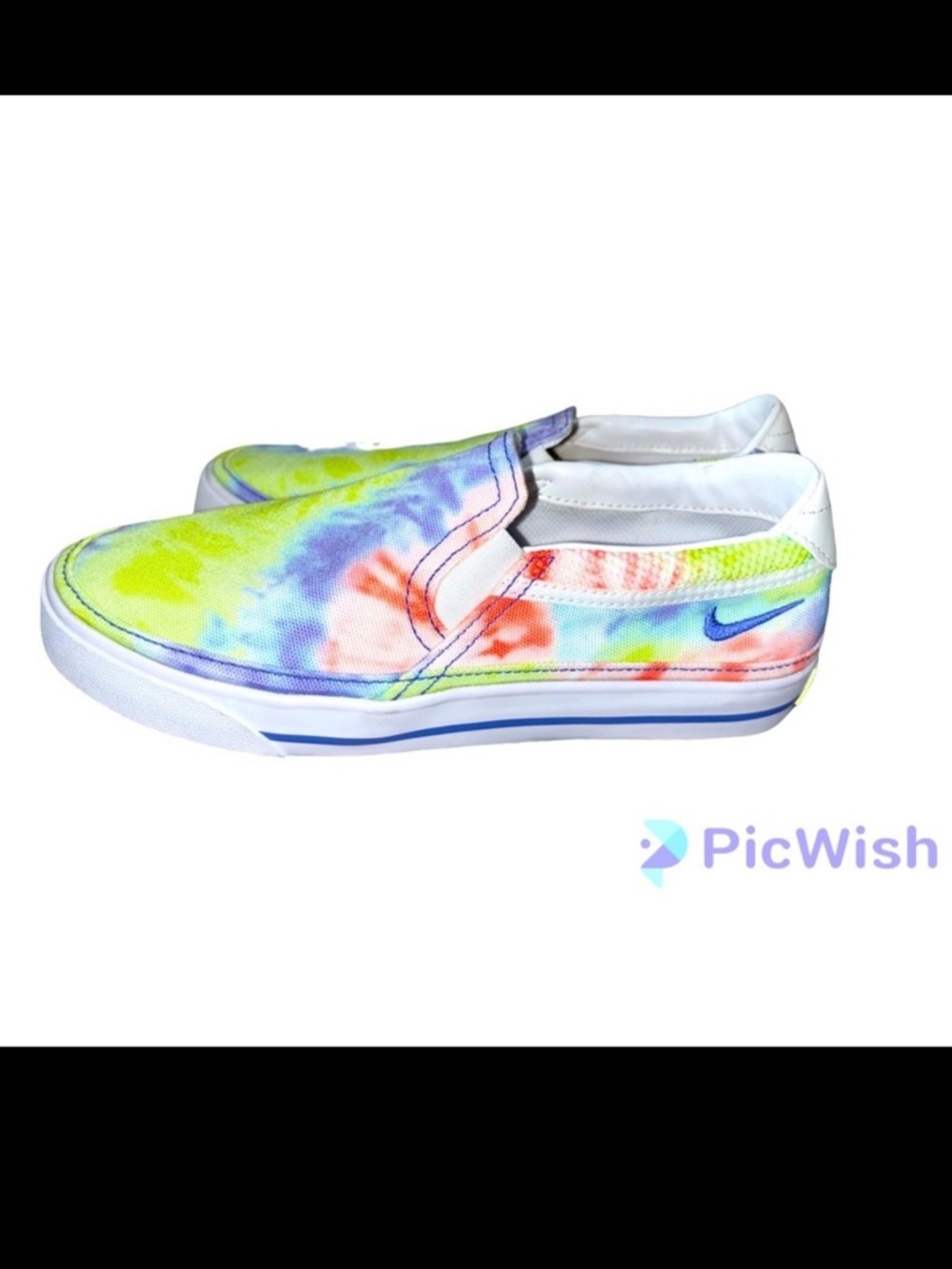 - Nike Court Legacy Tie Dye Slip On Sneakers
